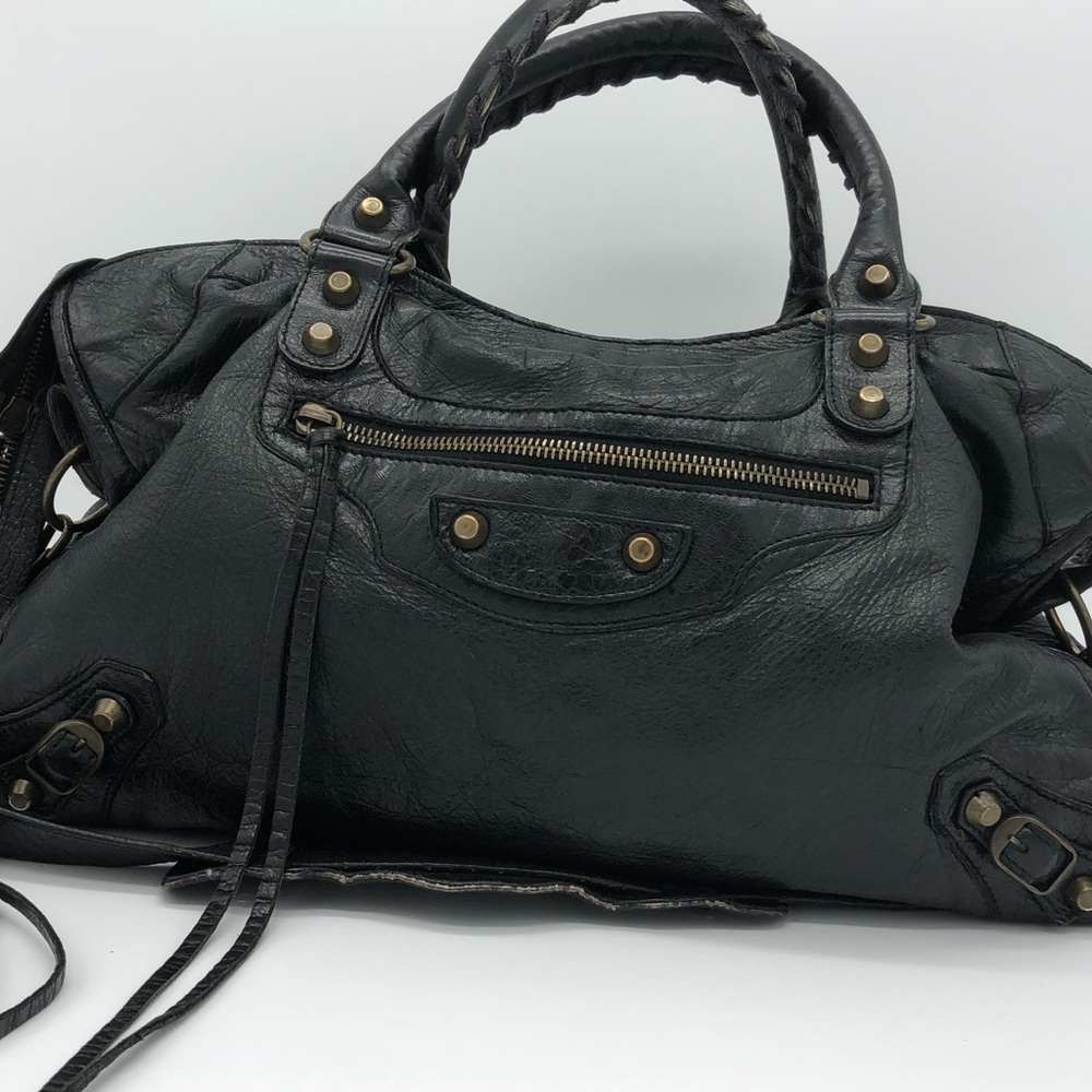 Balenciaga City Bag In Officier